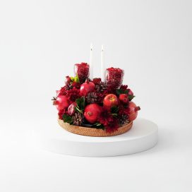 باکس گل و میوه یلدایی کد 1