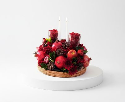 باکس گل و میوه یلدایی کد 1