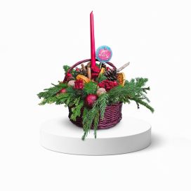 باکس گل و میوه یلدایی کد 3