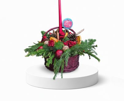 باکس گل و میوه یلدایی کد 3