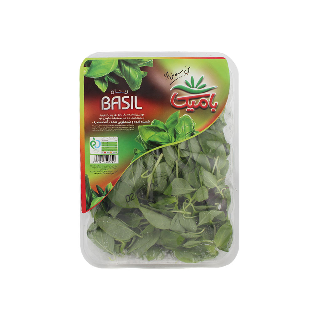سبزی ریحان تازه